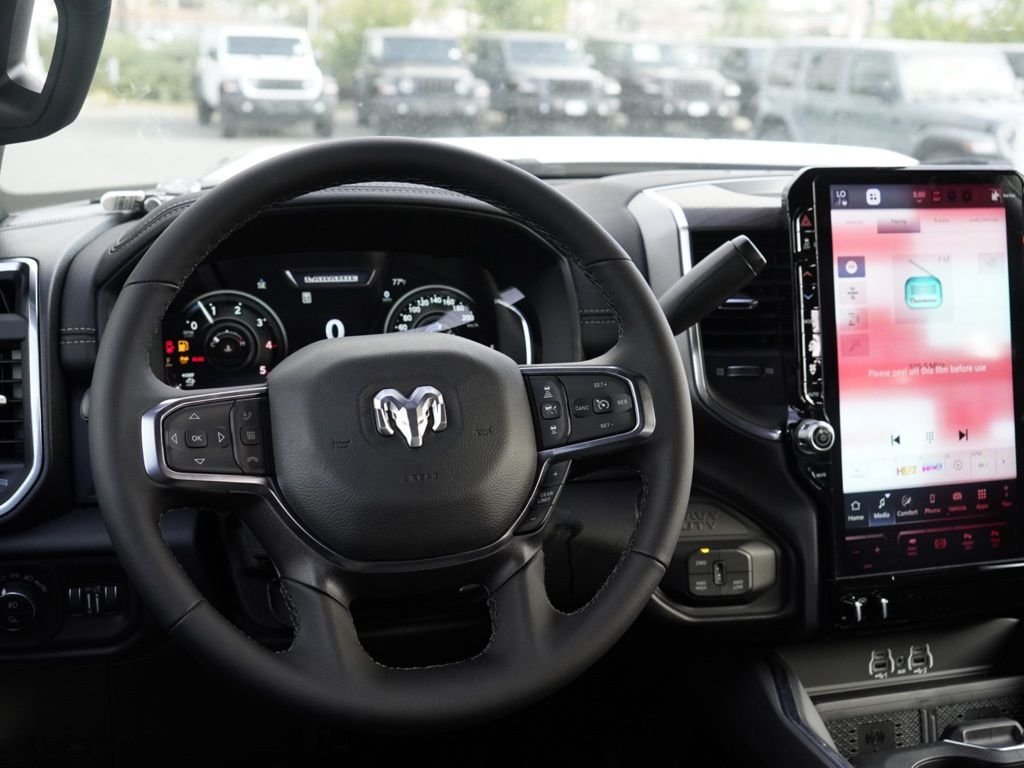 New 2026 Bright White Clear-Coat Exterior Paint RAM Laramie image 27