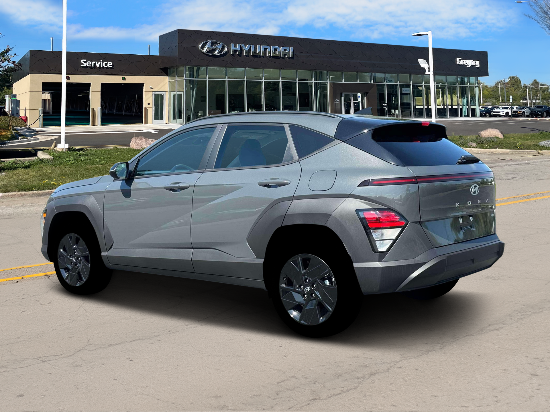 New 2026 Gray Hyundai SEL Sport AWD image 4