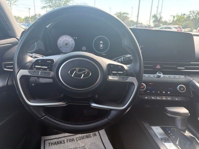 Used 2023 Shimmering Silver Pearl Hyundai SEL image 24