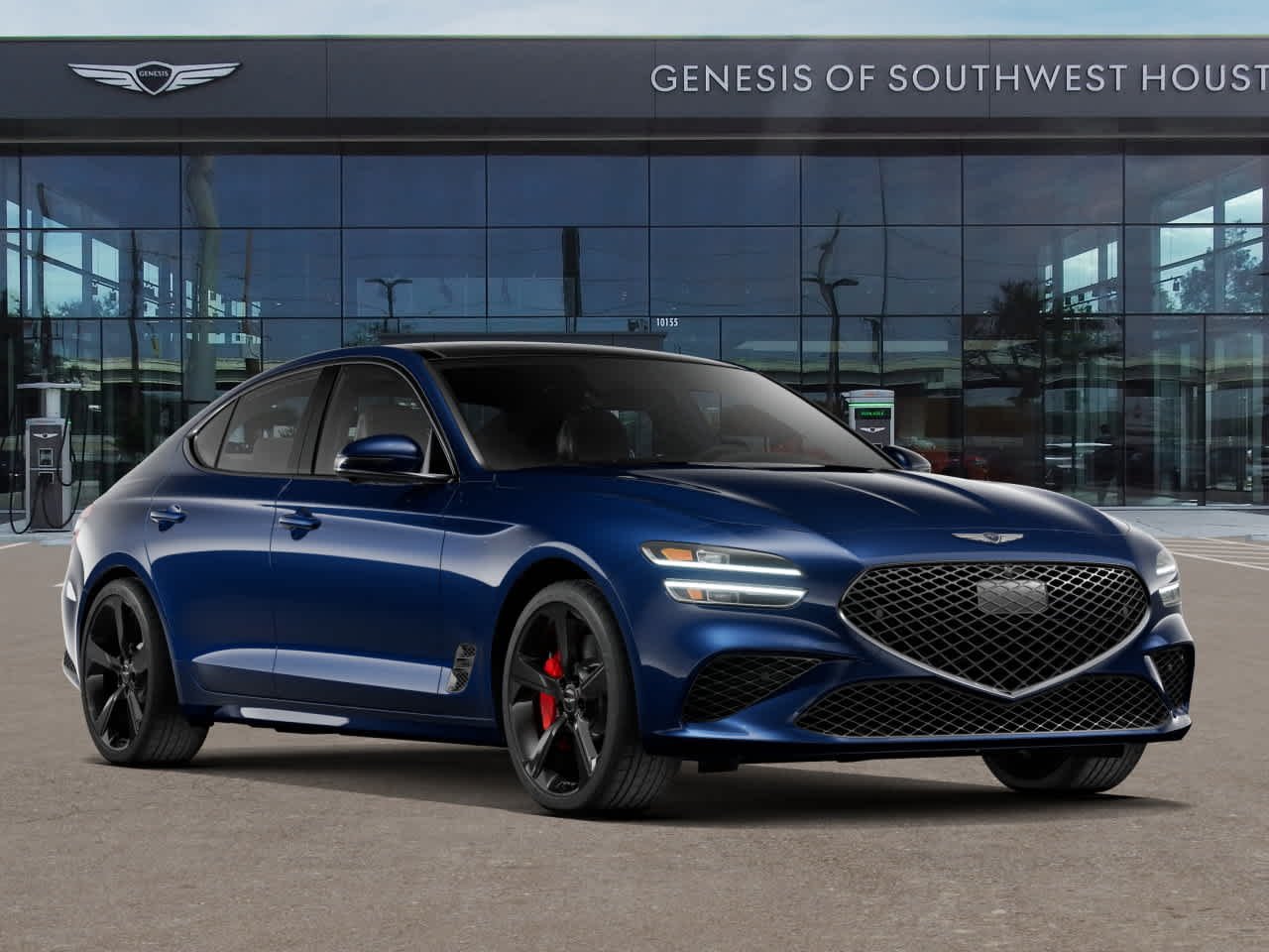 New 2026 Capri Blue Genesis 3.3T SPORT PRESTIGE image 2