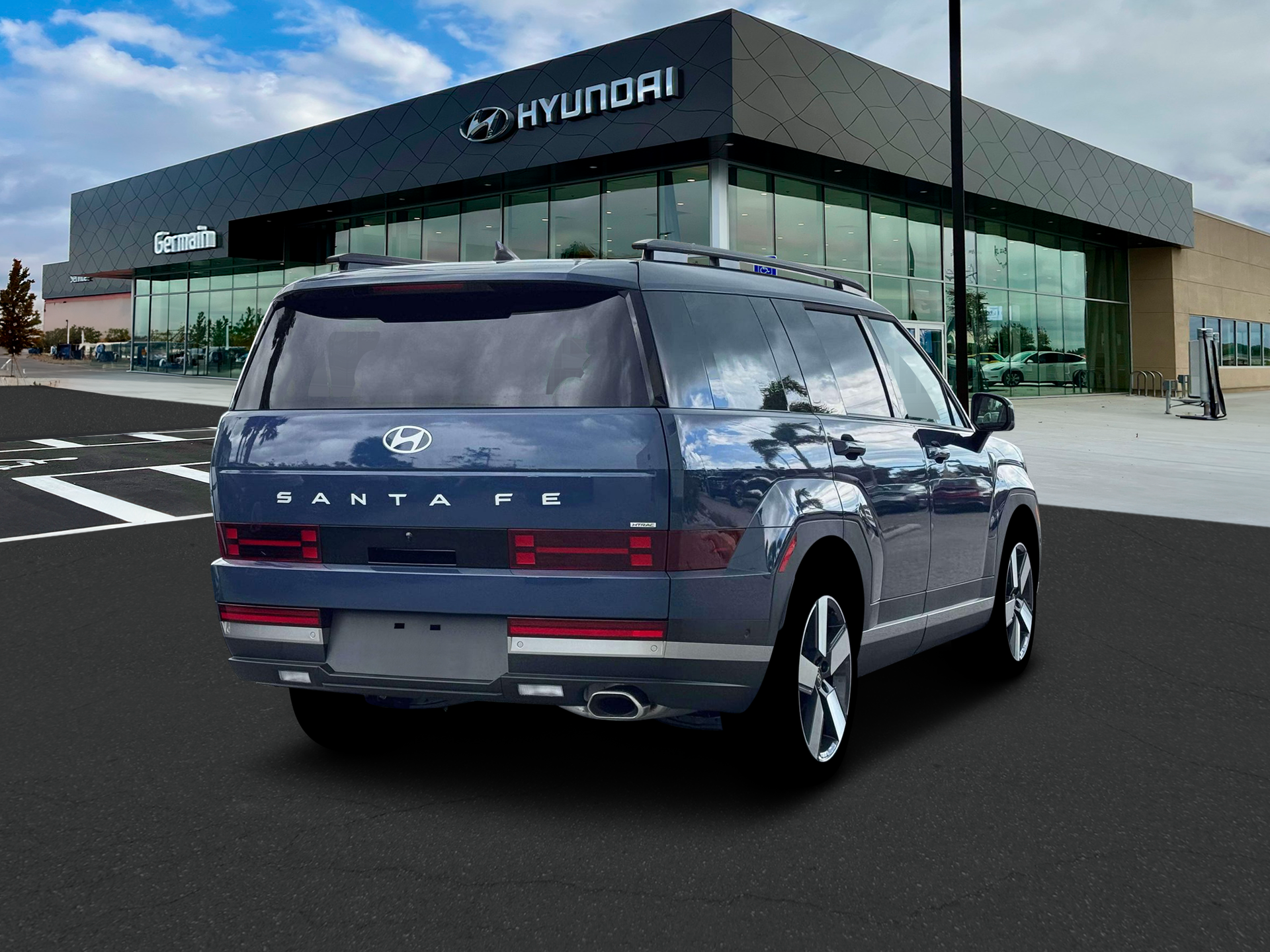 New 2026 Atlantis Blue Hyundai Limited AWD image 7