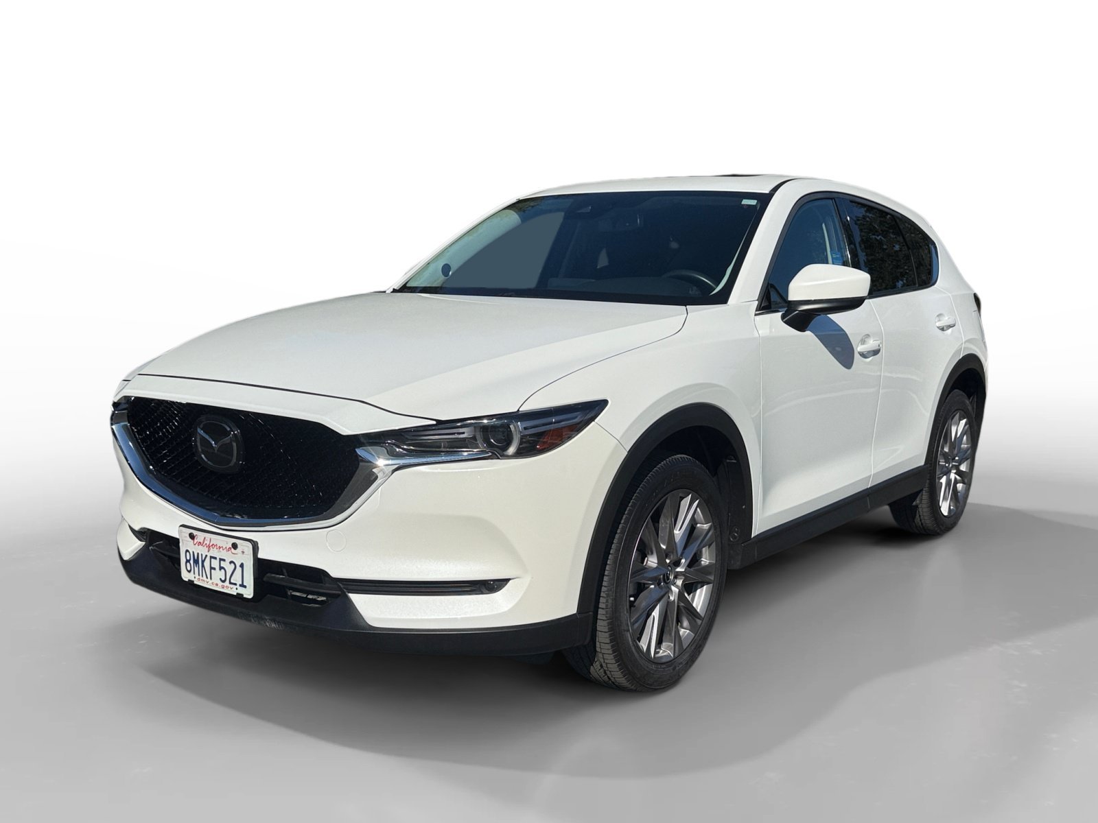 Used 2019 Snowflake White Pearl Mazda Grand Touring image 1
