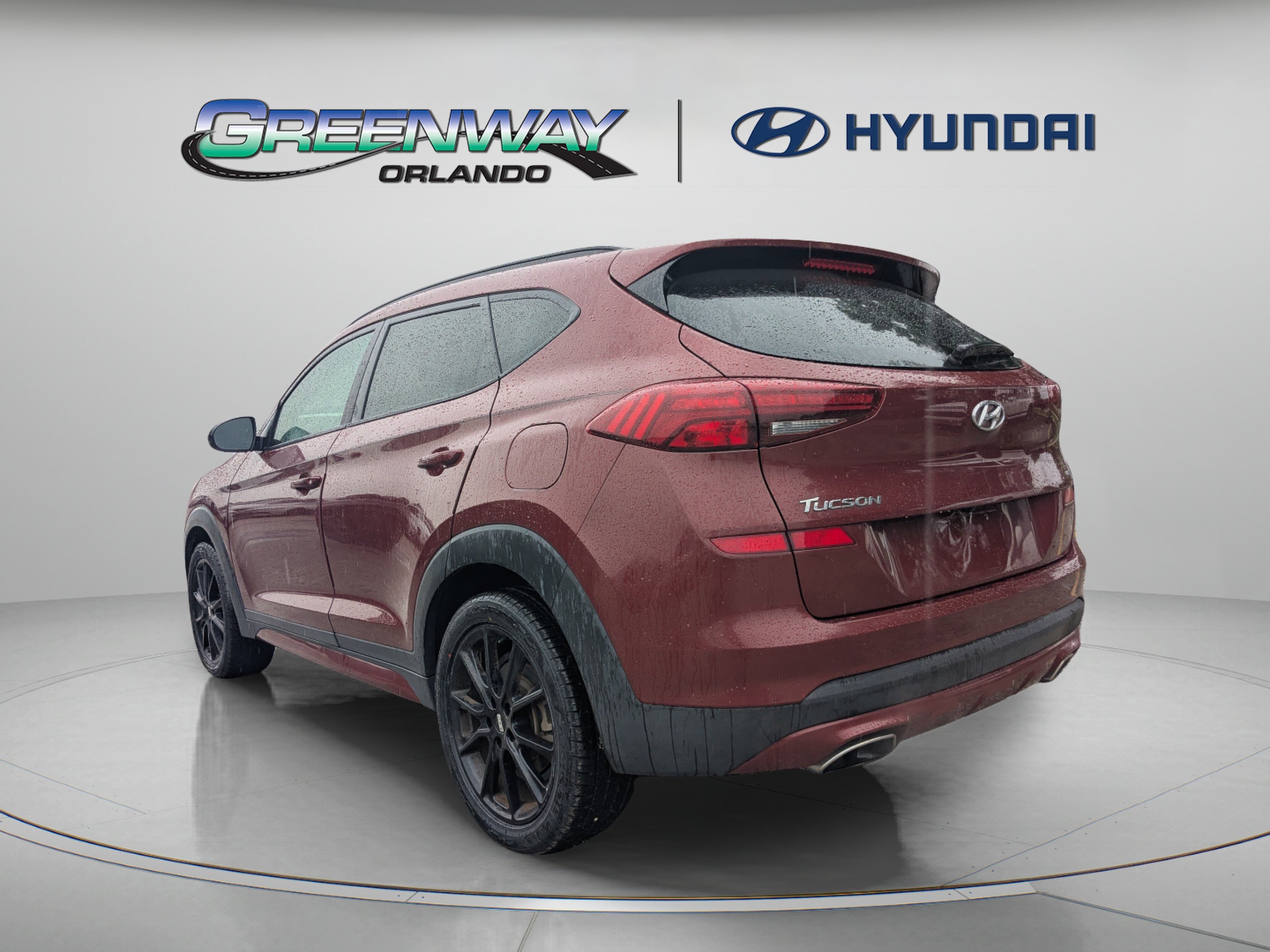 Used 2019 Gemstone Red Hyundai Night image 5