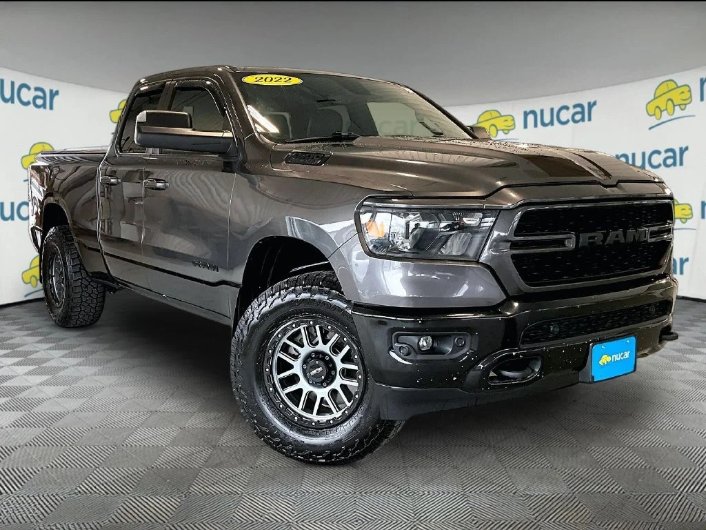 Used 2022 Granite Crystal Metallic Clearcoat Ram Big Horn/Lone Star image 1