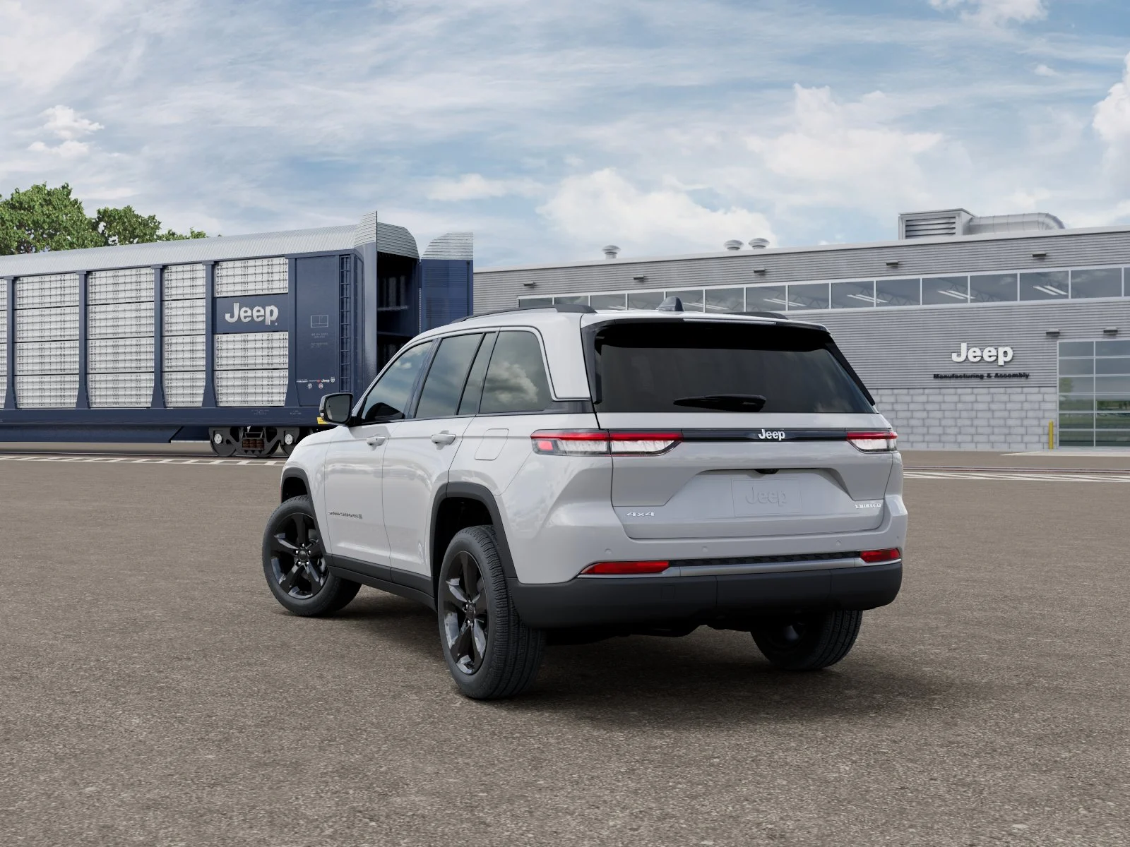 New 2026 Bright White Clear-Coat Exterior Paint Jeep Limited image 29
