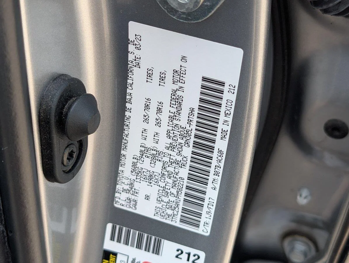 Used 2023 Celestial Silver Metallic Toyota TRD Off Road image 15