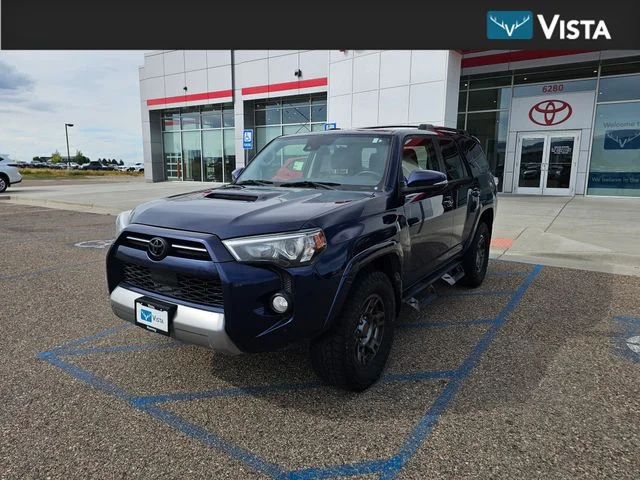 Used 2020 Nautical Blue Metallic Toyota TRD Off-Road Premium image 1