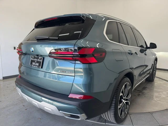 Used 2025 Blue Ridge Mountain Metallic BMW xDrive40i image 33