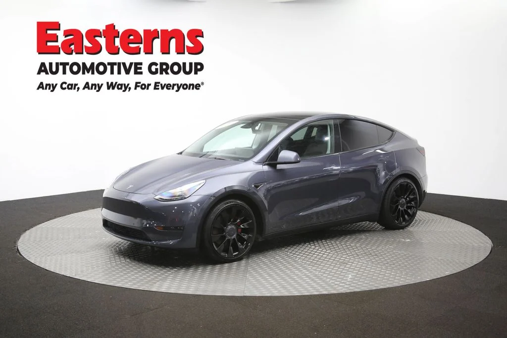 Used 2022 Gray Tesla Performance image 53