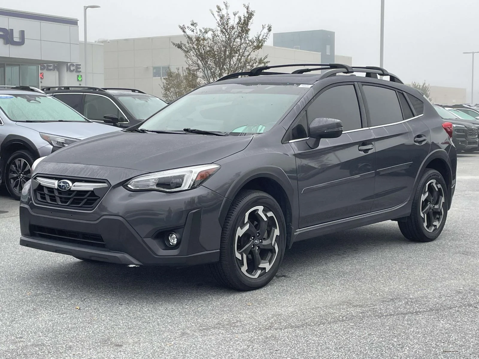 Used 2021 Magnetite Gray Metallic Subaru Limited image 27