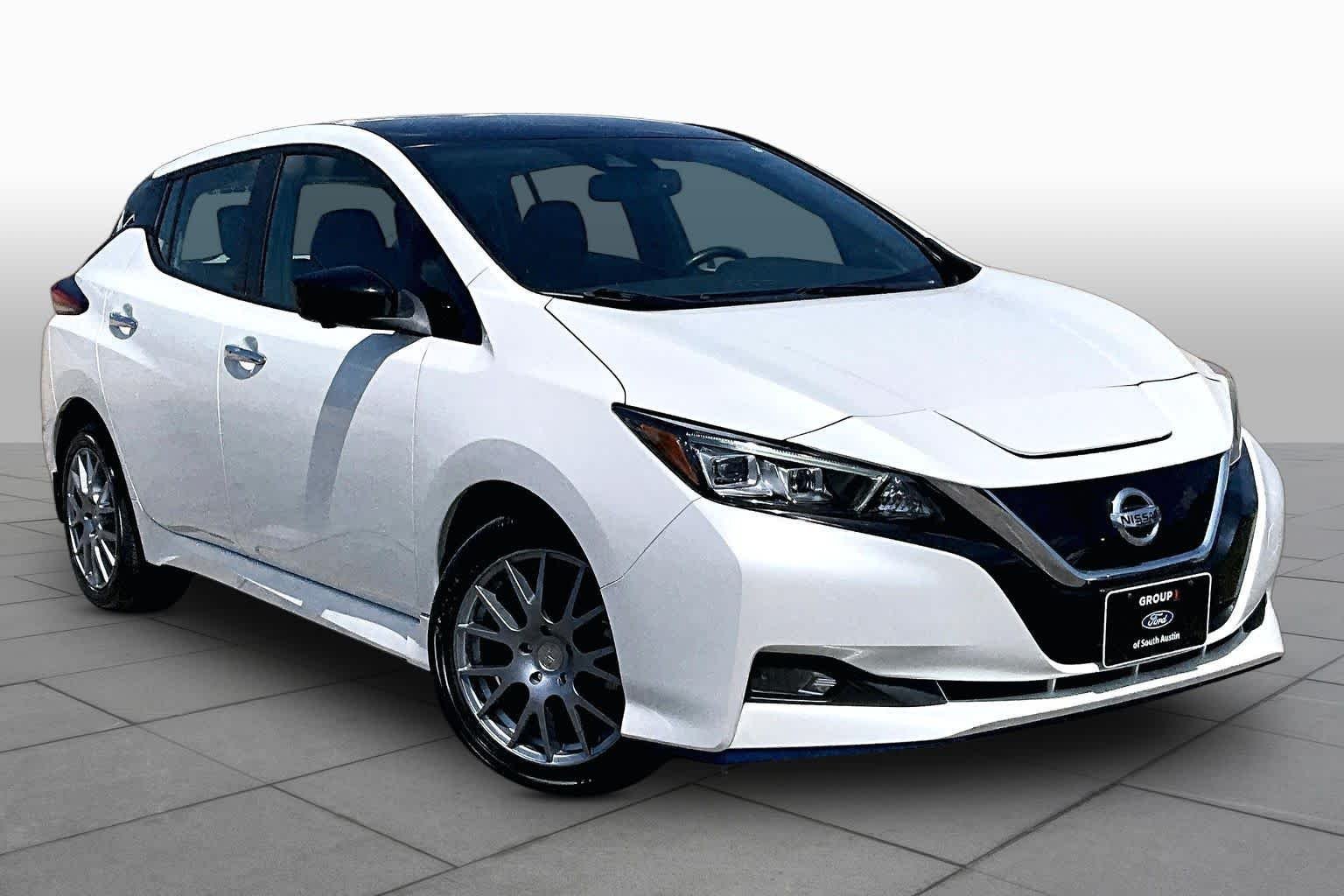 Used 2021 Nissan Leaf SV Plus with VIN 1N4BZ1CVXMC554278 for sale in Austin, TX