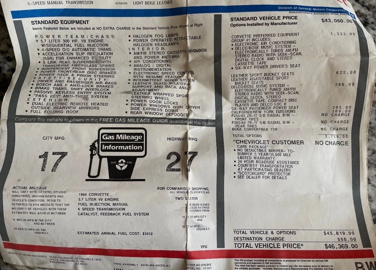 1994 Chevrolet Corvette - Photo 36