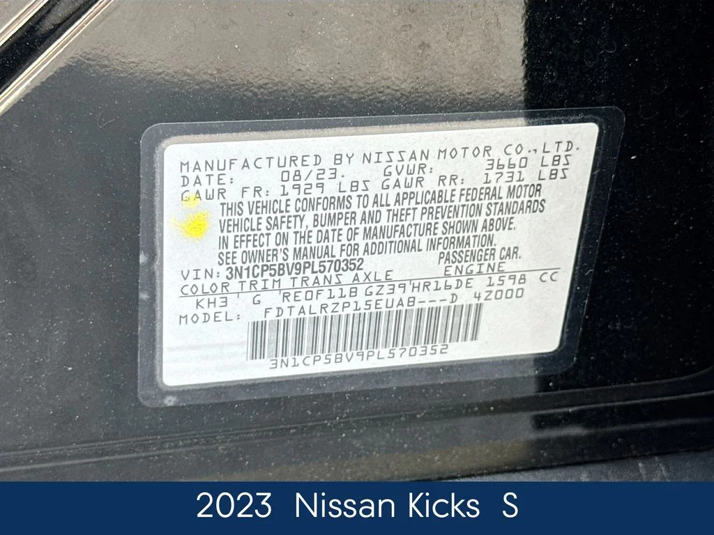 Used 2023 Black Nissan S image 20