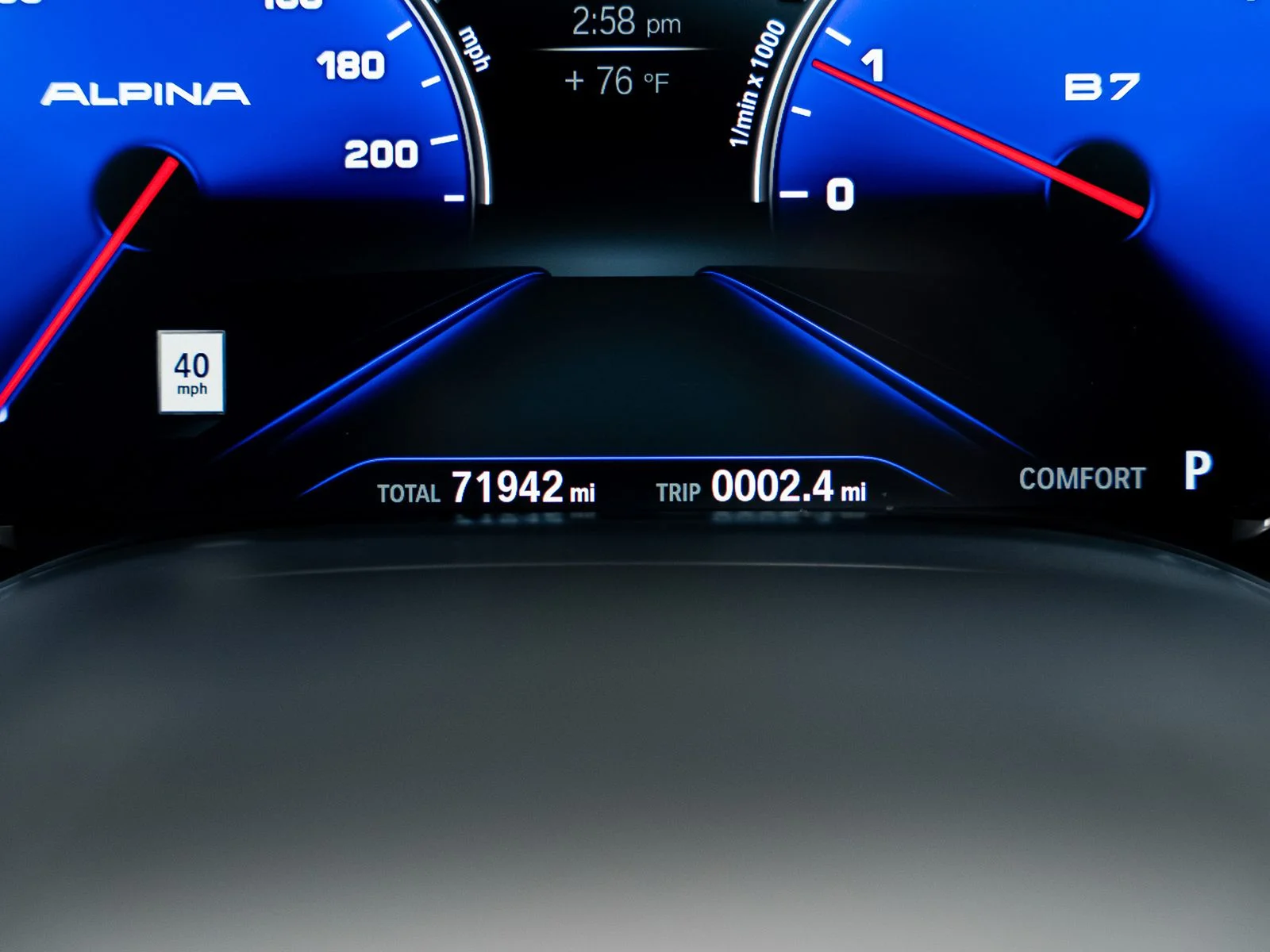 Used 2018 Blue BMW ALPINA B7 xDrive image 51