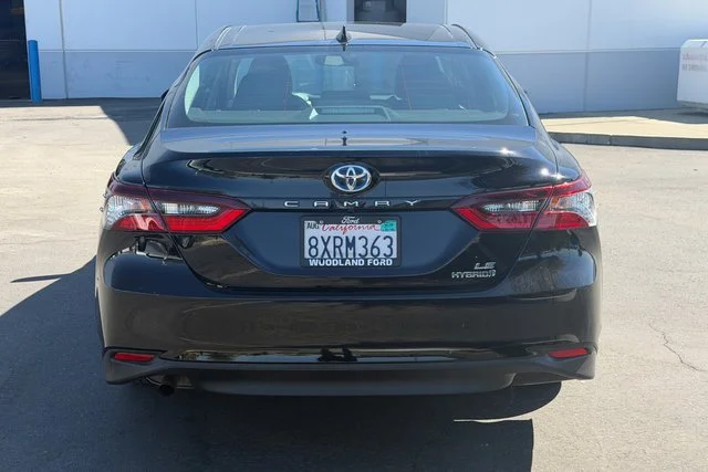 Used 2021 Blue Toyota Hybrid LE image 7