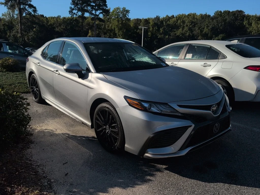 Used 2023 Silver Toyota XSE image 1