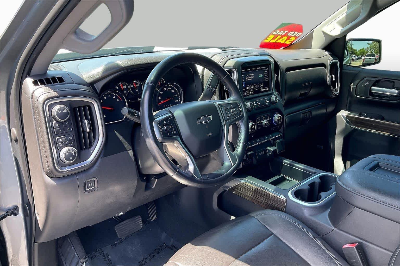 Used 2021 SATIN STEEL METALLIC Chevrolet LT Trail Boss image 14