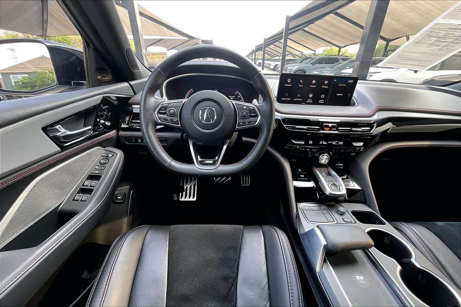 Used 2023 Platinum White Pearl Acura w/A-Spec Package image 6