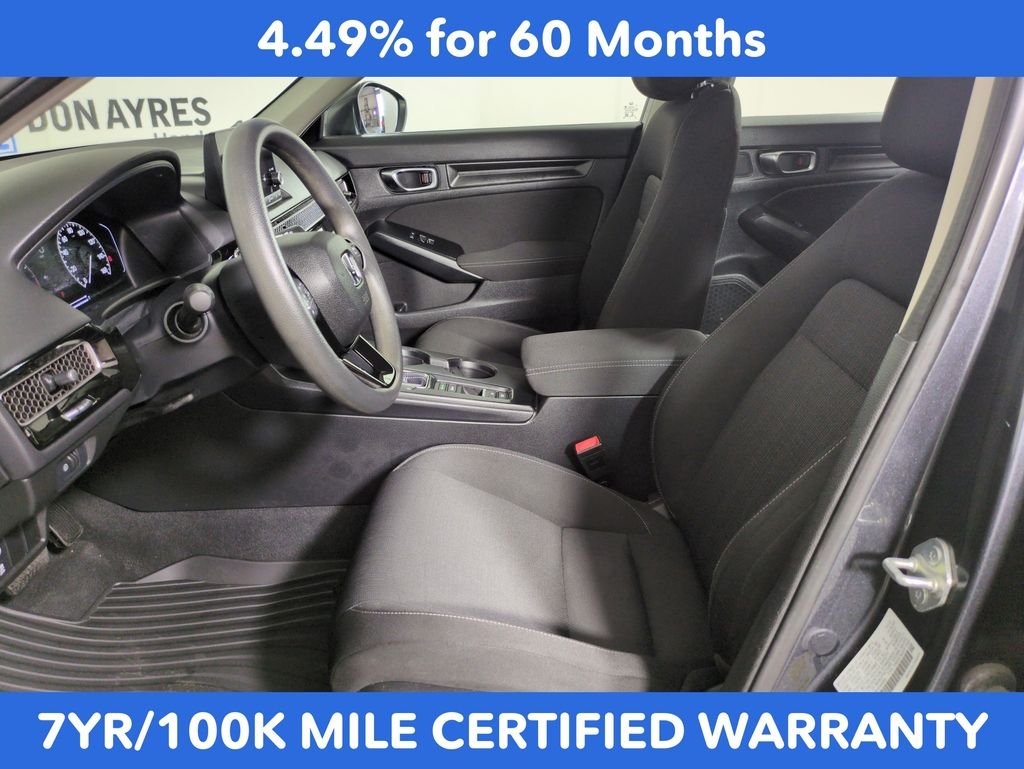 Certified Used 2022 Meteorite Gray Metallic Honda LX image 9