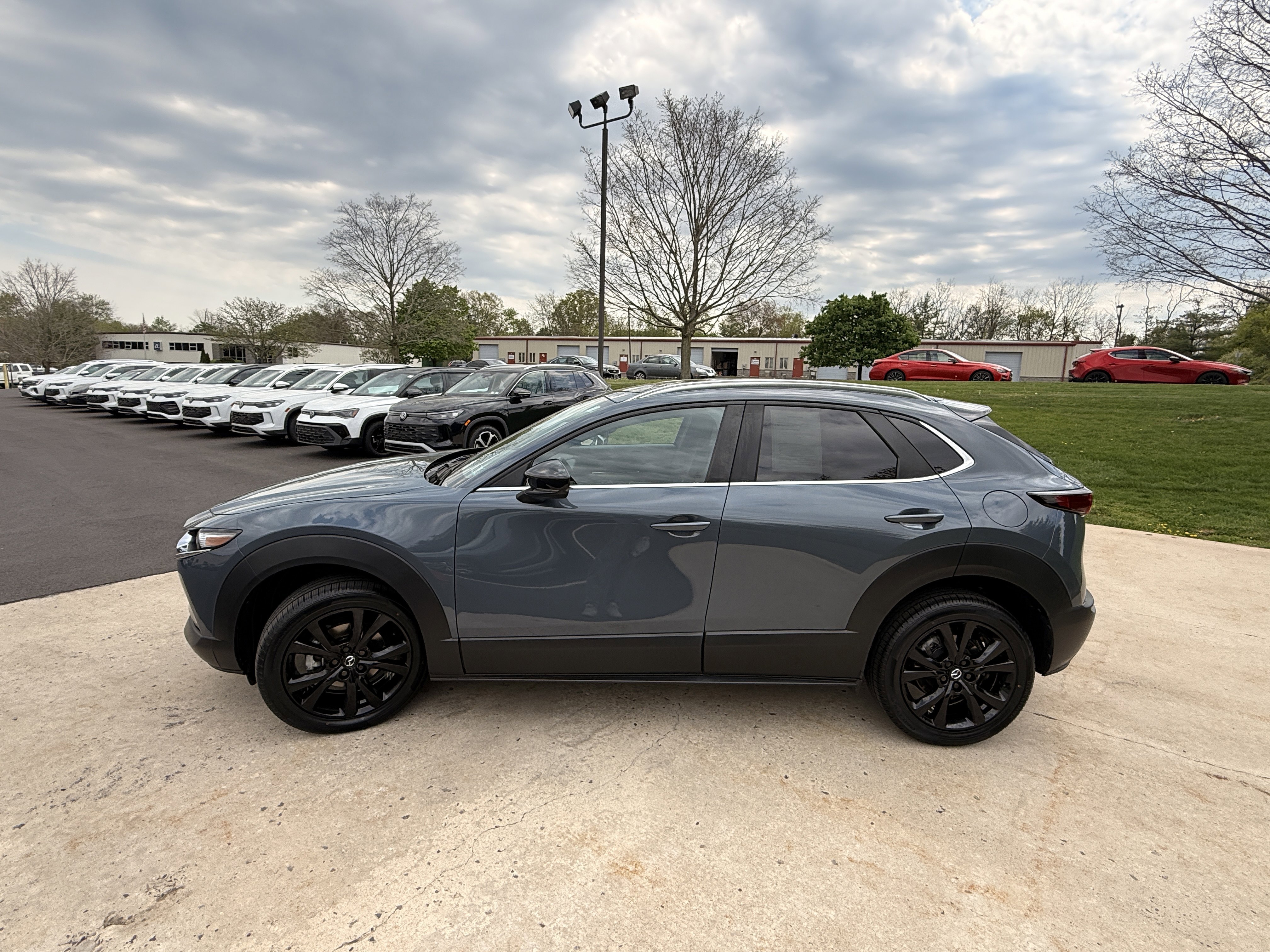 Used 2024 Polymetal Gray Metallic Mazda 2.5 S Carbon Edition image 11