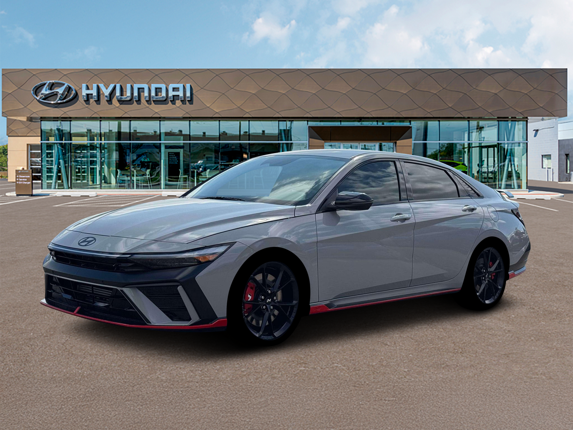 New 2026 Gray Hyundai Sedan image 2