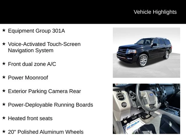Used 2017 Black Ford Limited image 8