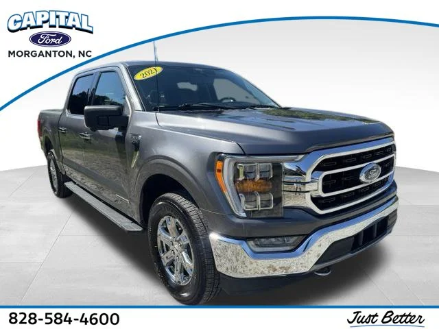 Used 2021 Gray Ford XLT image 1