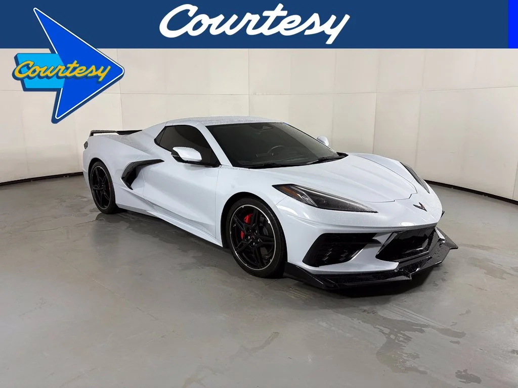 Used 2024 White Chevrolet Stingray image 1