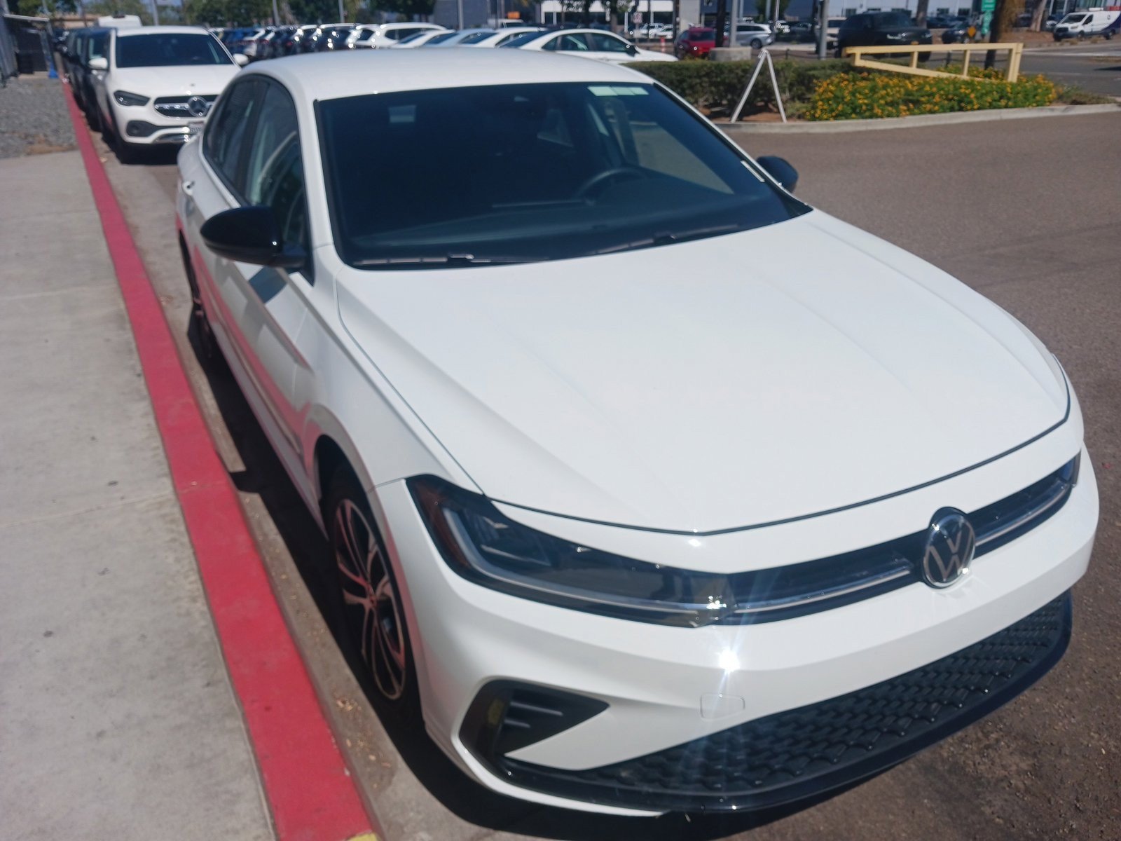 Certified Used 2025 Pure White Volkswagen 1.5T Sport image 3