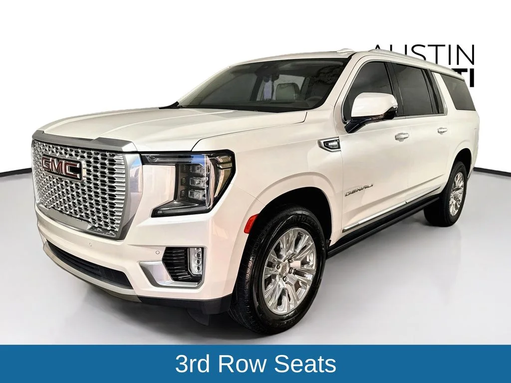 Used 2021 White Frost GMC Denali image 3