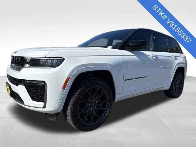 New 2027 Bright White Clearcoat Jeep Summit image 3