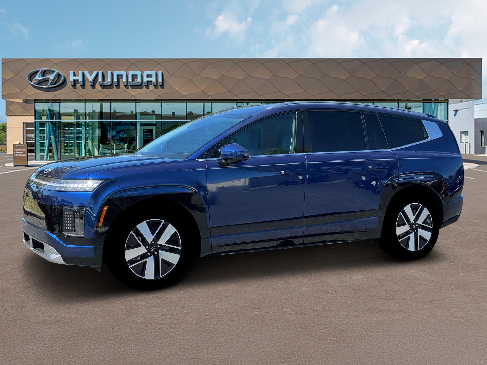 New 2026 Cosmic Blue Hyundai SEL image 2