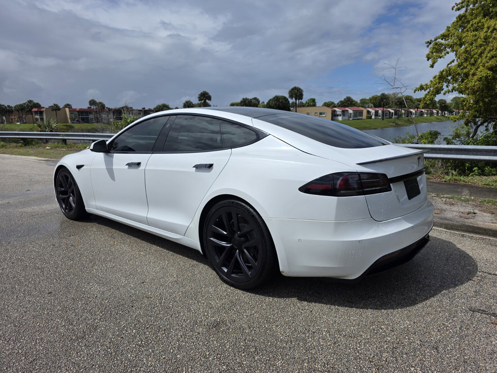 Used 2022 Tesla Model S Plaid with VIN 5YJSA1E62NF486957 for sale in West Palm Beach, FL