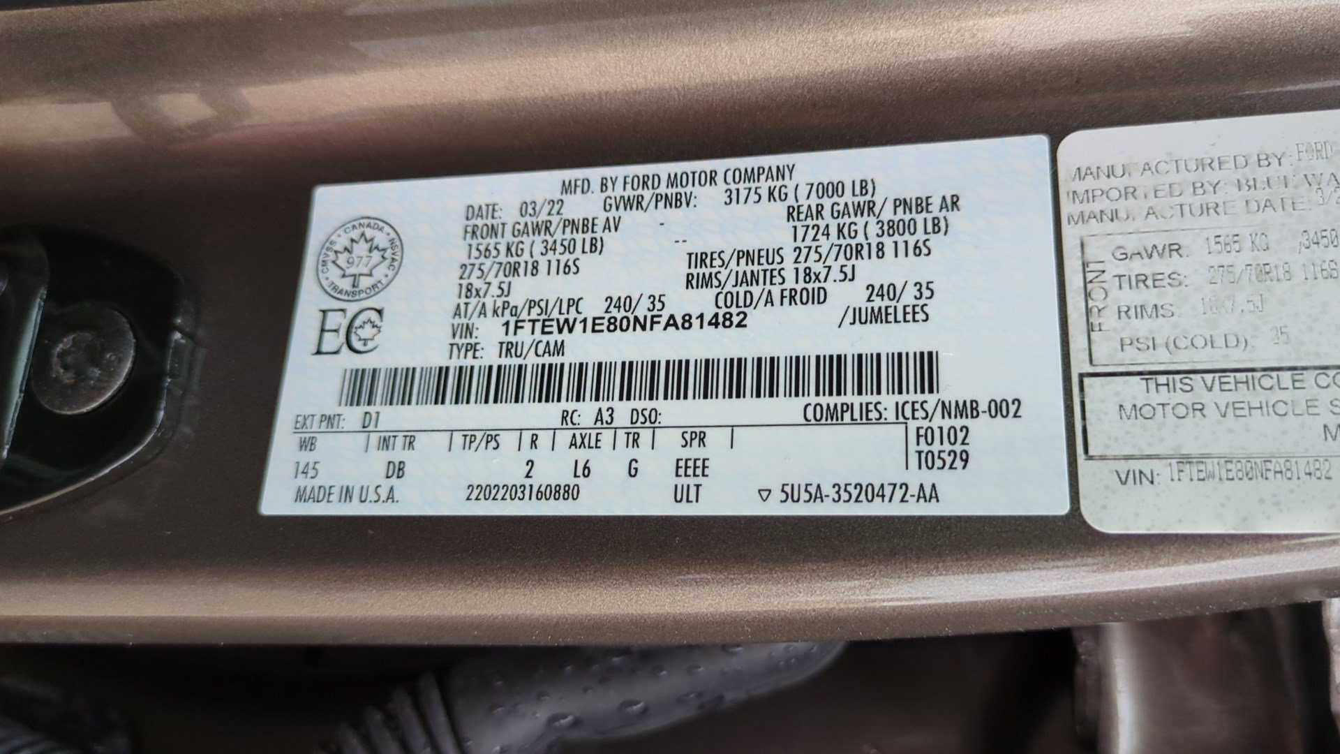 2022 Ford F-150 Tremor - Photo 33
