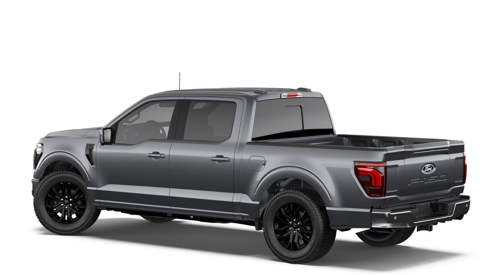 New 2026 Carbonized Gray Metallic Ford Lariat image 2