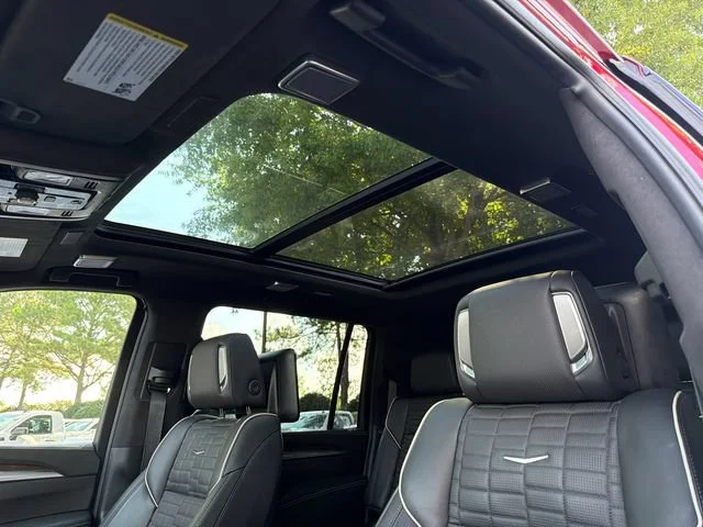Used 2025 Radiant Red Tintcoat Cadillac Sport Platinum image 33