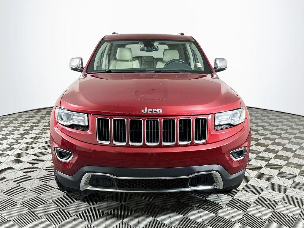 Used 2015 Deep Cherry Red Crystal Jeep Limited image 2