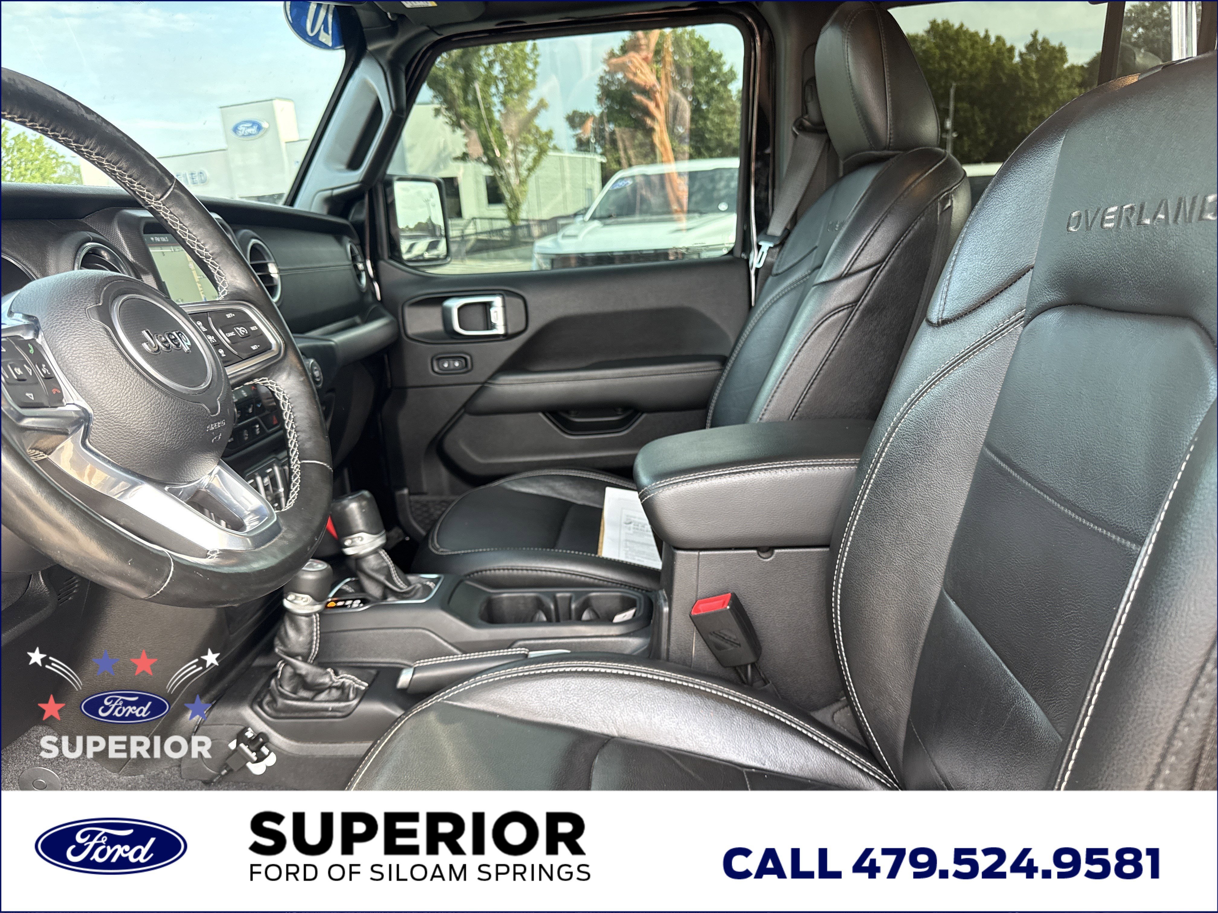 Used 2020 Black Clearcoat Jeep Overland 4WD image 6