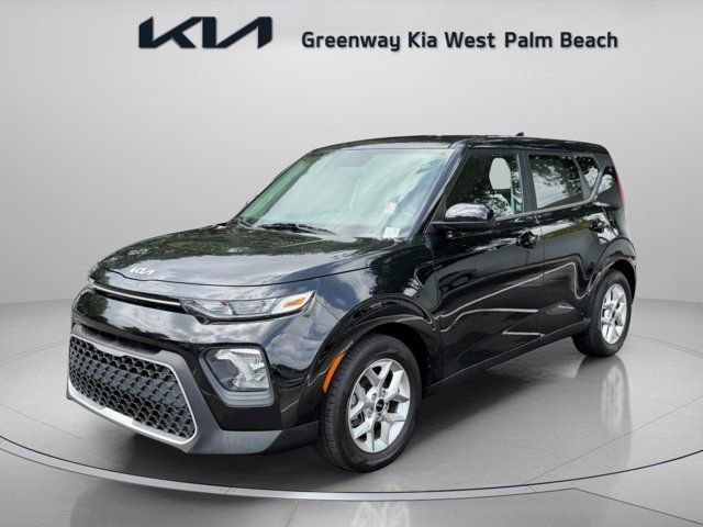 Used 2022 Black Kia LX image 3