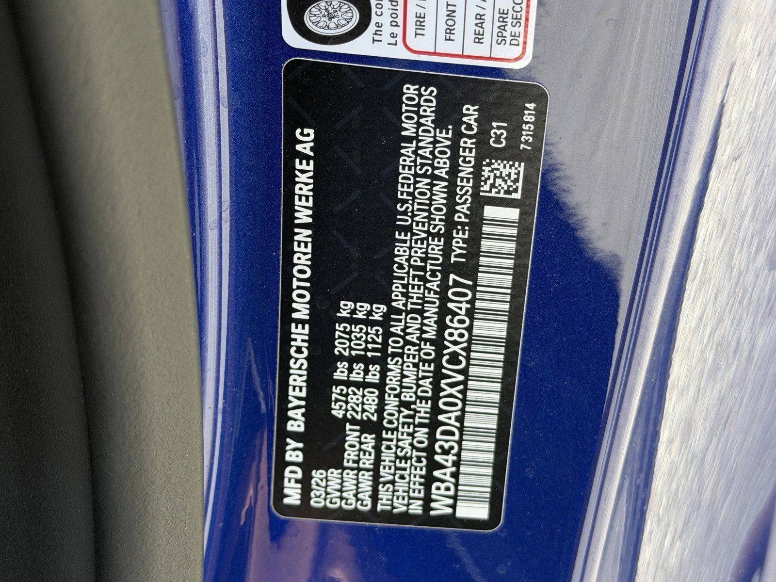 New 2027 Portimao Blue Metallic BMW 430i image 32
