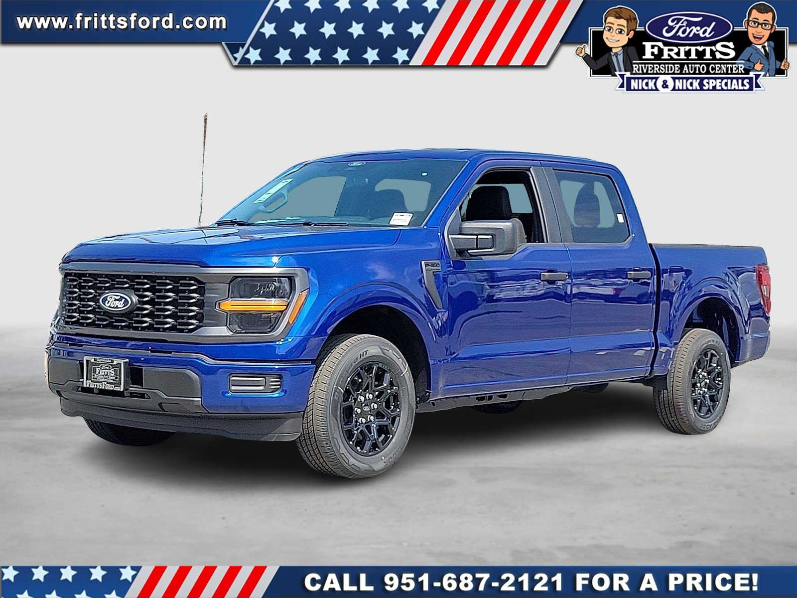 New 2026 Argon Blue Metallic Ford STX® image 1