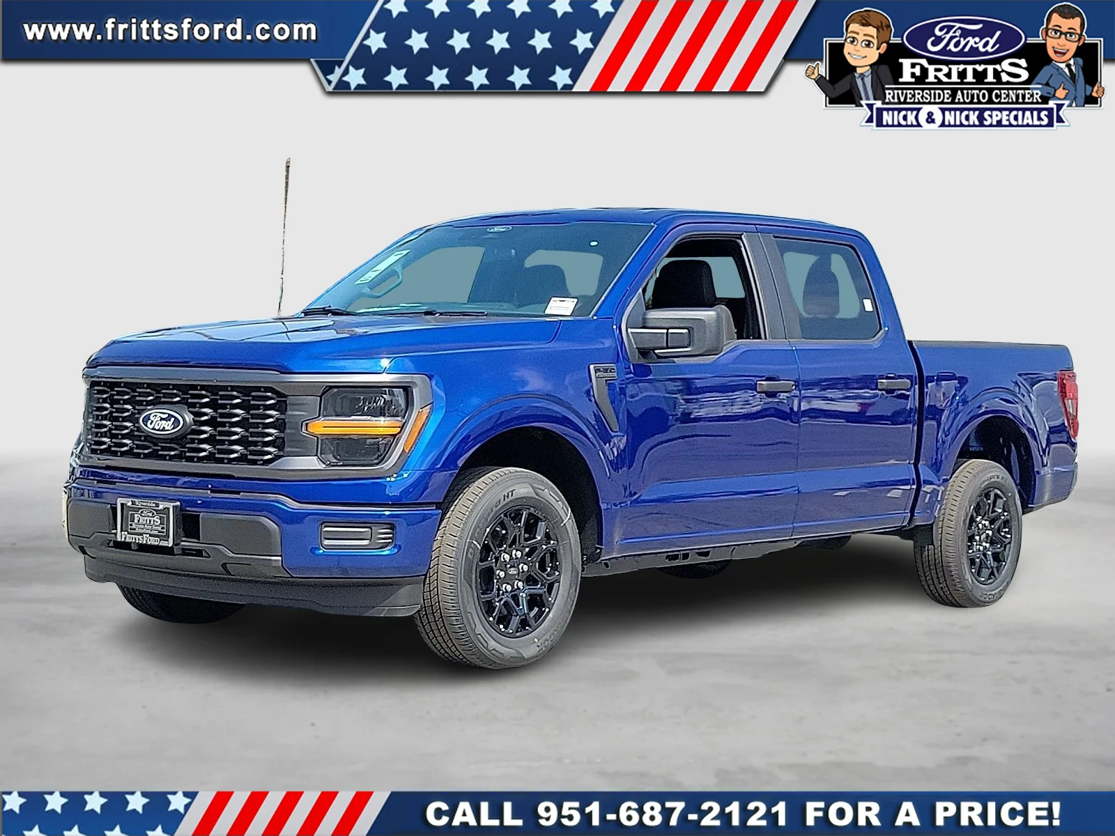 New 2026 Argon Blue Metallic Ford STX® image 1