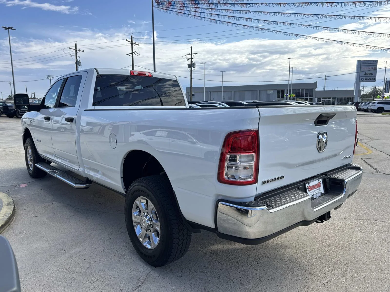 Used 2024 Bright White Clearcoat Ram Big Horn image 5