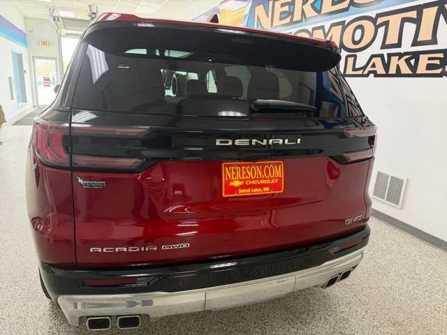 Used 2026 Volcanic Red Tintcoat GMC Denali image 5