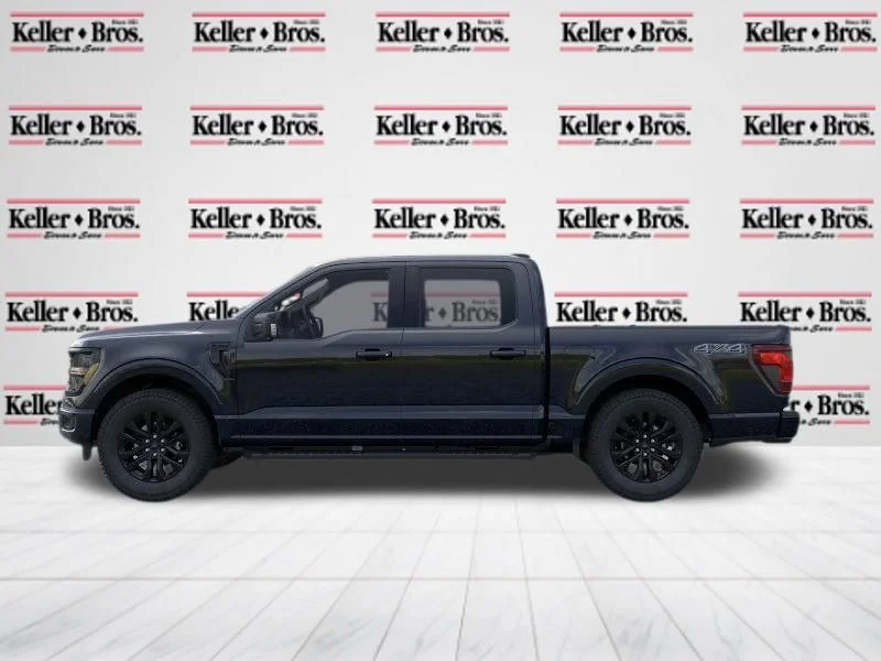 New 2026 Agate Black Metallic Ford XLT image 4