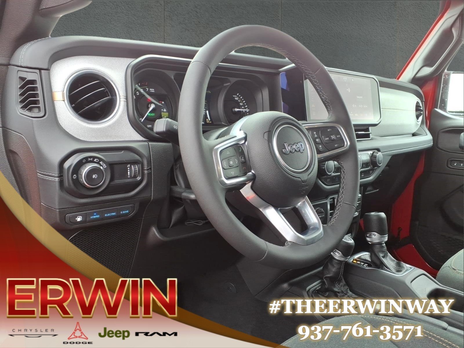Used 2025 Red Jeep Sahara 4xe image 14