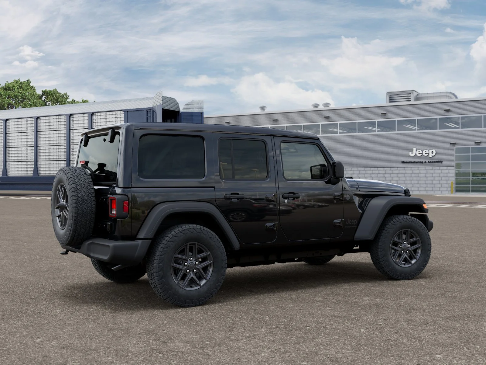 New 2026 Black Clear-Coat Exterior Paint Jeep Sport image 2