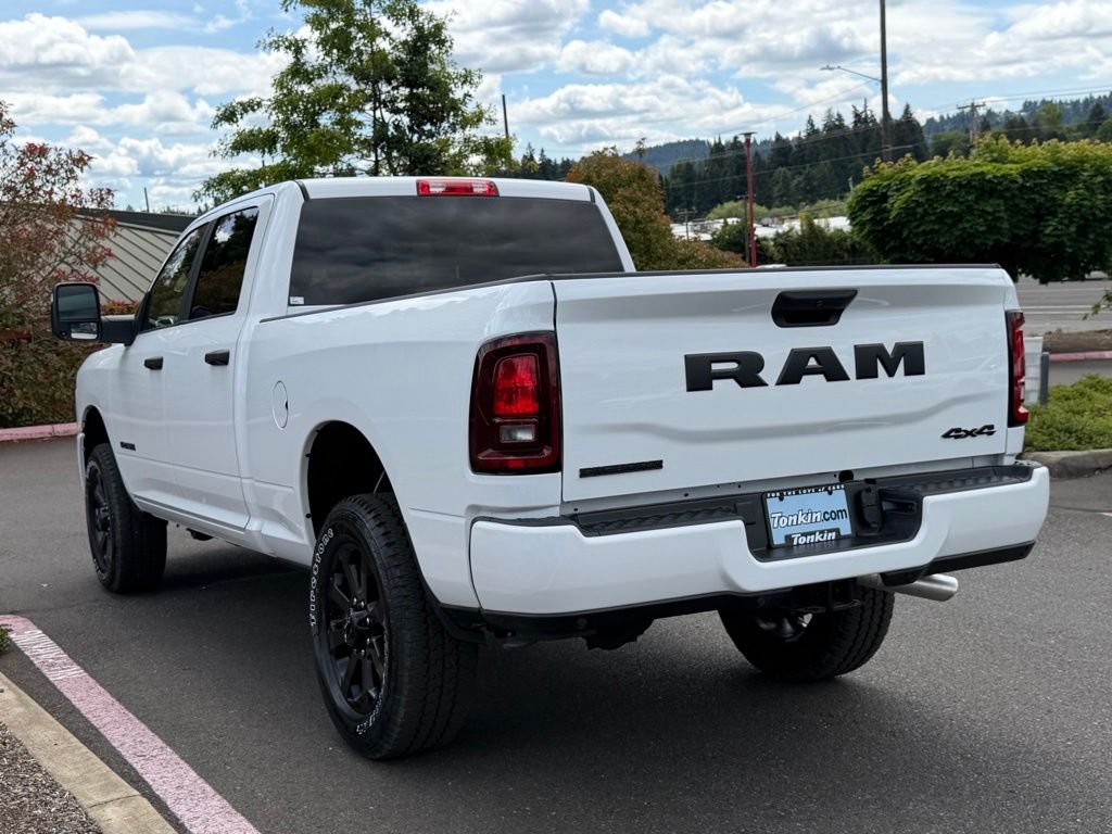 New 2026 Bright White Clear-Coat Exterior Paint RAM Big Horn image 5