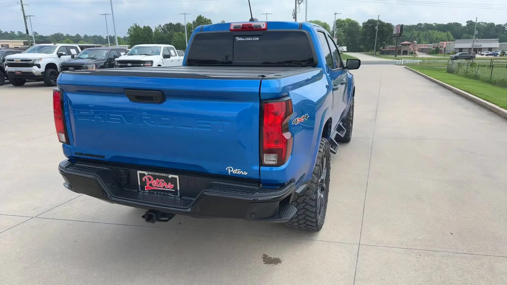 Used 2024 Glacier Blue Metallic Chevrolet 4WD Work Truck image 6