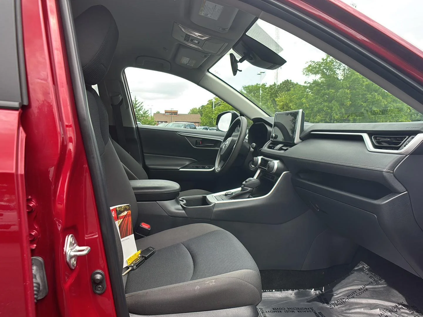Certified Used 2025 Ruby Flare Pearl Toyota Hybrid LE image 21